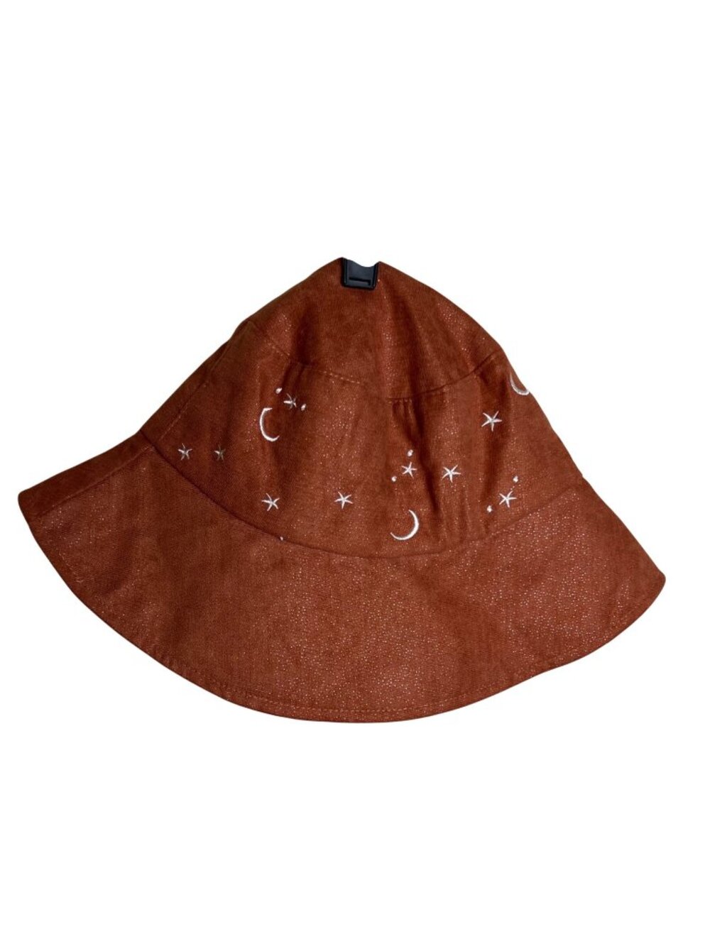 Moon and Sun Embroidered Bucket Hat